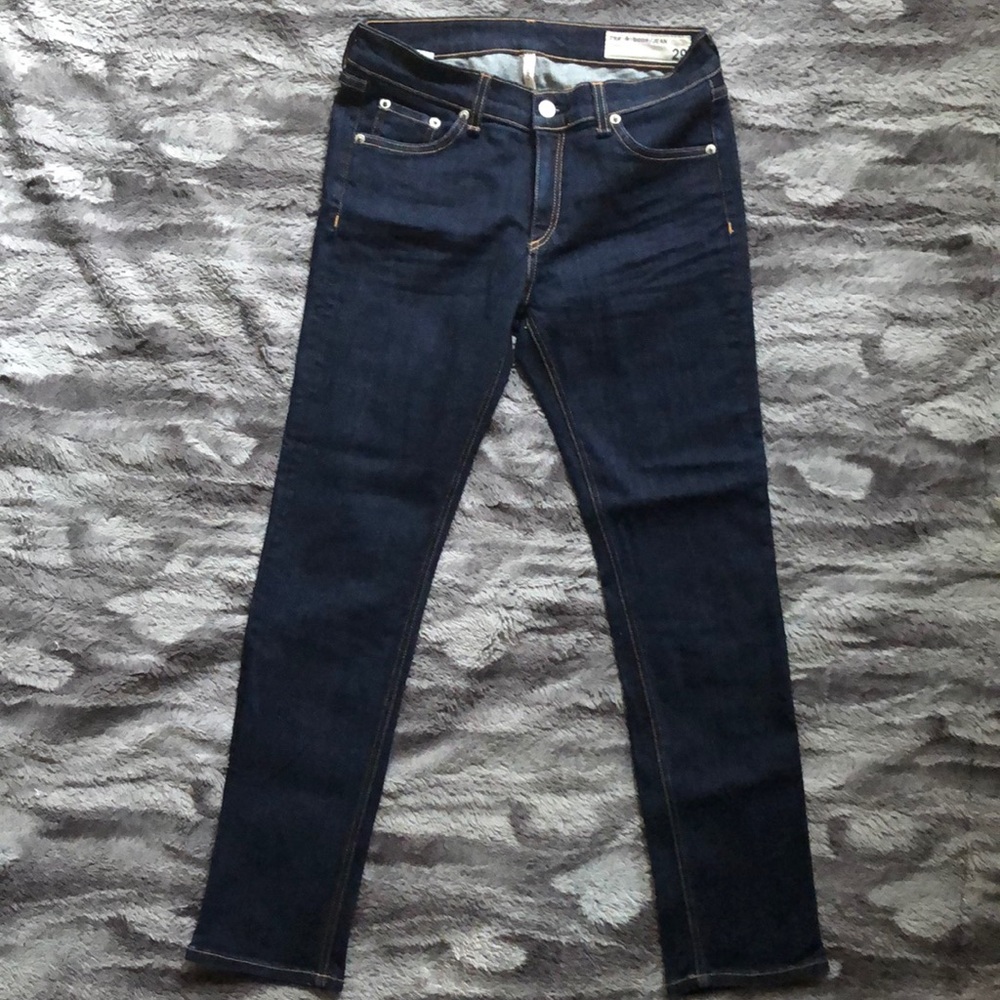rag & bone Dark Jean Capris